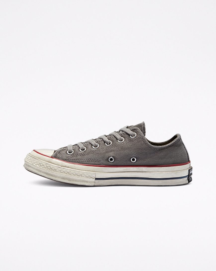 Tenis Converse Chuck 70 Smoked Lona Cano Baixo Feminino Branco | PT X047PT0